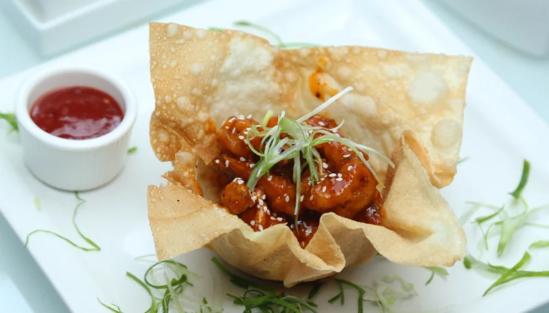 Chilli Garlic Prawns